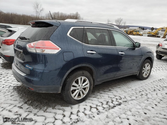 2015 Nissan Rogue S with VIN KNMAT2MV1FP552362, listed as a Copart auction lot 43741375 with 115,647 mi miles and Salvage Title. Bid and sale history available at carsss.com. Image 3.