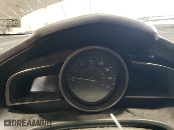 2017 Mazda 3 Touring with VIN 3MZBN1L76HM148152, listed as a Copart auction lot 63765625 with Not provided miles and Salvage title. Bid and sale history available at DreamBid. Image 9.