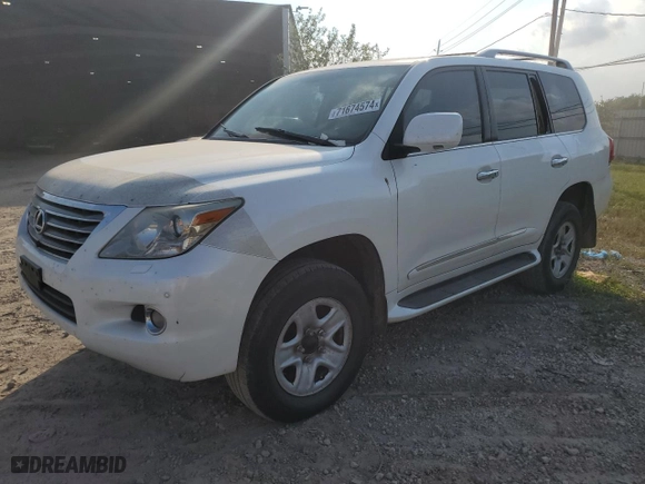 2008 Lexus LX 570 with VIN JTJHY00W784017525, listed as a Copart auction lot 71674574 with 241,312 mi miles and Salvage Title. Bid and sale history available at carsss.com. Image 1.