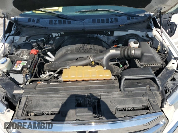 2016 Ford F-150 XL with VIN 1FTEW1CG3GKE81606, listed as a Copart auction lot 47375895 with 121,650 mi miles and Salvage Title. Bid and sale history available at DreamBid. Image 11.
