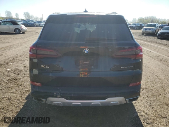 2020 BMW X5 xDrive40i with VIN 5UXCR6C00L9C81848, listed as a Copart auction lot 55946475 with Not provided miles and Non repairable. Bid and sale history available at DreamBid. Image 6.