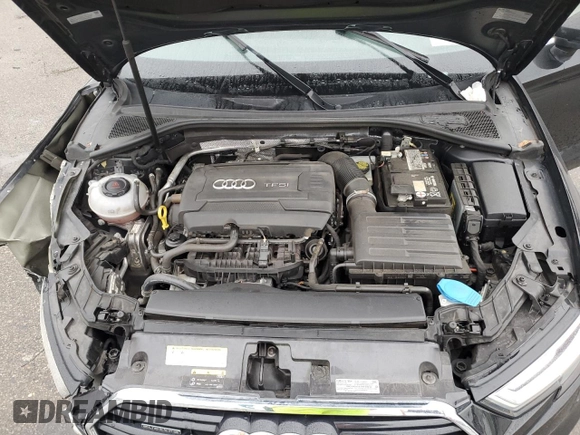 2019 Audi A3 Sedan S line Premium Plus with VIN WAUJEGFF5KA076091, listed as a Copart auction lot 69811393 with 45,710 mi miles. Bid and sale history available at carsss.com. Image 12.
