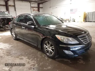 2014 Hyundai Genesis 3.8L z VIN KMHGC4DD3EU264755, wystawiony jako IAAI lot #41593442 z przebiegiem 202 939 mil mil oraz . Historia ofert i sprzedaży dostępna na DreamBid. Obrazek 1.