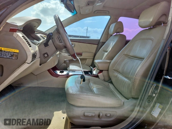 2008 Hyundai Azera Limited with VIN KMHFC46FX8A302689, listed as a Copart auction lot 61566085 with 162,715 mi miles and Clean title. Bid and sale history available at DreamBid. Image 7.