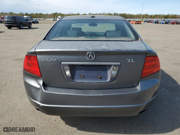 2005 Acura TL with VIN 19UUA66255A031208, listed as a Copart auction lot 48606815 with 217,243 mi miles and Clean Title. Bid and sale history available at carsss.com. Image 6.