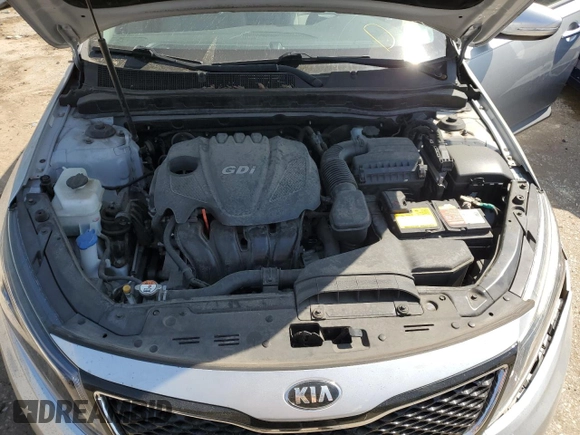 2015 Kia Optima EX with VIN 5XXGN4A7XFG478615, listed as a Copart auction lot 50950514 with 57,003 mi miles and Salvage Title. Bid and sale history available at DreamBid. Image 11.