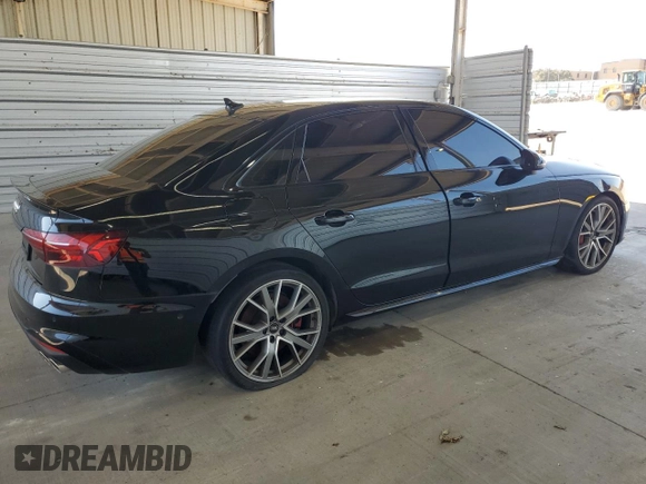 2021 Audi S4 Prestige with VIN WAUC4AF40MA030226, listed as a Copart auction lot 73686964 with 0 mi miles and Salvage Title. Bid and sale history available at carsss.com. Image 3.