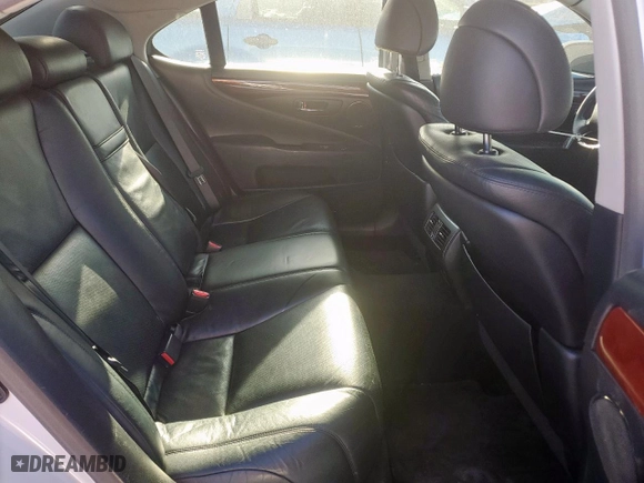 2008 Lexus LS 460 with VIN JTHBL46F885065484, listed as a Copart auction lot 52650595 with 143,861 mi miles and Clean Title. Bid and sale history available at carsss.com. Image 10.
