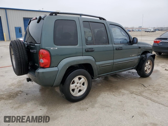 2002 Jeep Liberty Limited with VIN 1J8GL58K12W148983, listed as a Copart auction lot 47574795 with 189,337 mi miles and Clean title. Bid and sale history available at DreamBid. Image 3.