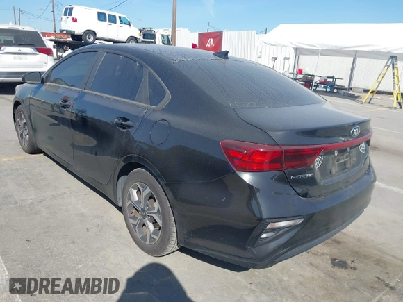 2019 Kia Forte LXS with VIN 3KPF24ADXKE137521, listed as a IAAI auction lot 41820693 with 54,987 mi miles and . Bid and sale history available at carsss.com. Image 3.