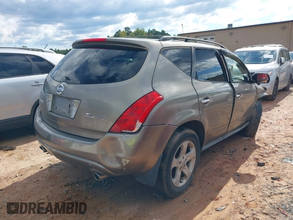 2004 Nissan Murano SE z VIN JN8AZ08W24W329213, wystawiony jako IAAI lot #40451487 z przebiegiem 92 848 mil mil oraz . Historia ofert i sprzedaży dostępna na DreamBid. Obrazek 4.
