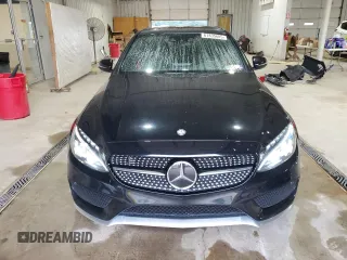 2016 Mercedes-Benz C 450 AMG with VIN 55SWF6EB4GU124353, listed as a Copart auction lot 61835685 with 85,125 mi miles and Salvage title. Bid and sale history available at DreamBid. Image 5.