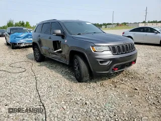 2017 Jeep Grand Cherokee Trailhawk with VIN 1C4RJFLT3HC614449, listed as a Copart auction lot 58559335 with 153,051 mi miles and Salvage title. Bid and sale history available at DreamBid. Image 15.