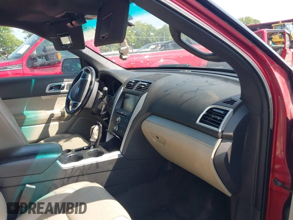 2013 Ford Explorer XLT z VIN 1FM5K7D8XDGB21765, wystawiony jako IAAI lot #42596215 z przebiegiem Nie podano mil oraz . Historia ofert i sprzedaży dostępna na DreamBid. Obrazek 5.
