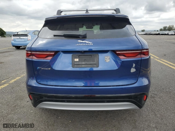 2022 Jaguar F-PACE S with VIN SADCJ2EX4NA689249, listed as a Copart auction lot 71932794 with 27,228 mi miles and Salvage Title. Bid and sale history available at carsss.com. Image 6.