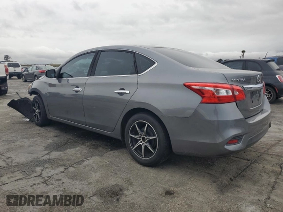 2017 Nissan Sentra S with VIN 3N1AB7AP7HY285402, listed as a Copart auction lot 45197715 with 128,937 mi miles and Salvage title. Bid and sale history available at DreamBid. Image 2.