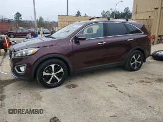 2017 Kia Sorento EX V6 with VIN 5XYPH4A57HG249216, listed as a Copart auction lot 46230275 with 165,487 mi miles and Clean Title. Bid and sale history available at carsss.com. Image 1.
