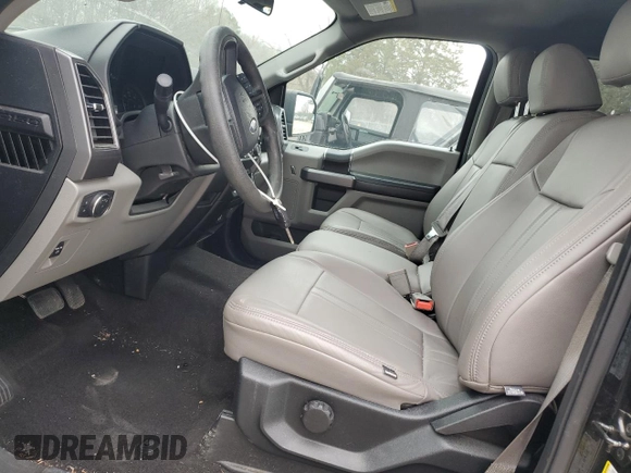 2020 Ford F-150 XL with VIN 1FTEW1C40LFA96741, listed as a Copart auction lot 50423815 with 96,046 mi miles and Salvage Title. Bid and sale history available at DreamBid. Image 7.