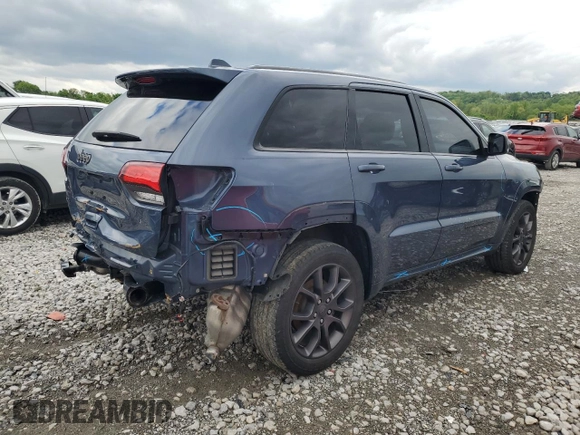 2021 Jeep Grand Cherokee High Altitude with VIN 1C4RJFCG1MC736076, listed as a Copart auction lot 55440165 with 63,292 mi miles and Salvage title. Bid and sale history available at DreamBid. Image 3.
