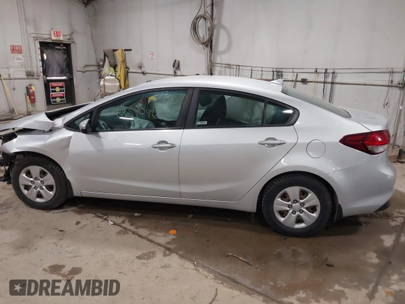 2017 Kia Forte LX with VIN 3KPFK4A78HE141215, listed as a IAAI auction lot 41859046 with 146,810 mi miles. Bid and sale history available at carsss.com. Image 14.