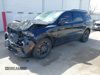 2024 Dodge Durango R/T Premium with VIN 1C4SDJCT3RC139804, listed as a IAAI auction lot 41866637 with 10,750 mi miles and . Bid and sale history available at DreamBid. Image 2.