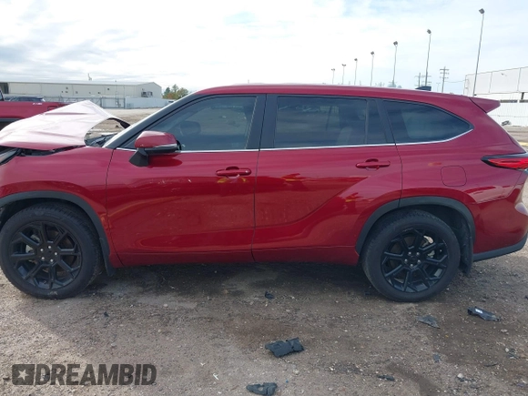 2023 Toyota Highlander L z VIN 5TDKDRAH9PS526978, wystawiony jako IAAI lot #40818784 z przebiegiem 82 801 mil mil oraz . Historia ofert i sprzedaży dostępna na DreamBid. Obrazek 14.