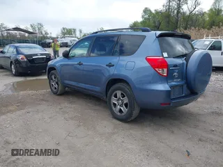 2007 Toyota RAV4 with VIN JTMBD33V575057166, listed as a IAAI auction lot 42015734 with 202,862 mi miles. Bid and sale history available at carsss.com. Image 3.