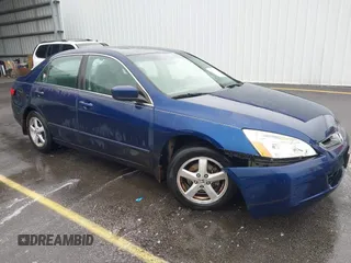 2005 Honda Accord EX z VIN 1HGCM56725A057550, wystawiony jako IAAI lot #42339427 z przebiegiem 235 117 mil mil oraz . Historia ofert i sprzedaży dostępna na DreamBid. Obrazek 1.