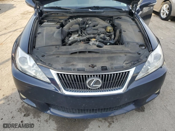 2010 Lexus IS 250 with VIN JTHBF5C25A5123717, listed as a Copart auction lot 78079574 with NaN miles and Salvage Title. Bid and sale history available at carsss.com. Image 11.