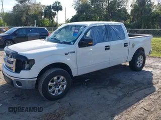 2014 Ford F-150 XL with VIN 1FTFW1CF6EFC18124, listed as a IAAI auction lot 41635771 with 1 mi miles. Bid and sale history available at carsss.com. Image 18.