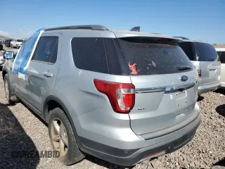 2018 Ford Explorer XLT with VIN 1FM5K7D82JGC06515, listed as a Copart auction lot 75043324 with 65,621 mi miles and Salvage Title. Bid and sale history available at DreamBid. Image 2.