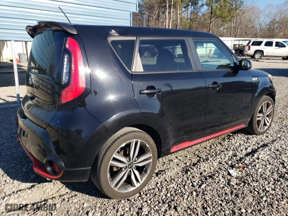 2015 Kia Soul + with VIN KNDJP3A52F7155113, listed as a Copart auction lot 46698115 with 185,220 mi miles and Salvage Title. Bid and sale history available at carsss.com. Image 3.