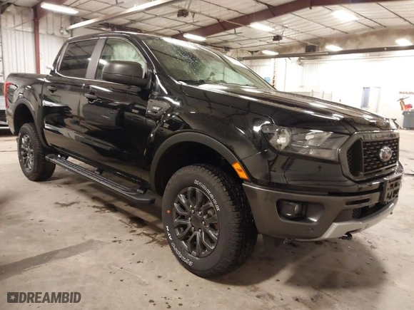 2023 Ford Ranger XL with VIN 1FTER4FH8PLE17858, listed as a IAAI auction lot 41710721 with 5,299 mi miles. Bid and sale history available at carsss.com. Image 1.