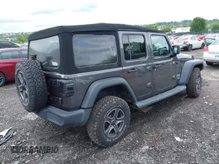 2019 Jeep Wrangler Unlimited Sport S с VIN 1C4HJXDG6KW571640, выставлен на аукционе IAAI как лот 42299078 с пробегом 51 928 миль миль и . История ставок и продаж доступна на DreamBid. Изображение 4.