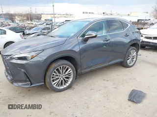 2023 Lexus NX with VIN 2T2HGCEZ2PC024481, listed as a IAAI auction lot 41203195 with 1 mi miles. Bid and sale history available at carsss.com. Image 16.