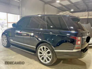 2014 Land Rover Range Rover Supercharged with VIN SALGS2TF6EA155229, listed as a Copart auction lot 62614735 with 95,369 mi miles and Salvage title. Bid and sale history available at DreamBid. Image 3.