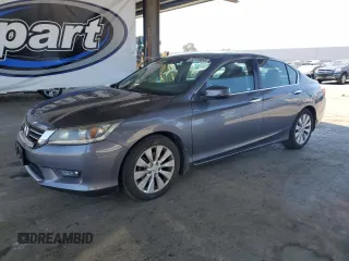 2015 Honda Accord EX-L с VIN 1HGCR2F82FA257483, выставлен на аукционе Copart как лот 62723855 с пробегом 77 648 миль миль и Списание • Salvage title. История ставок и продаж доступна на DreamBid. Изображение 1.