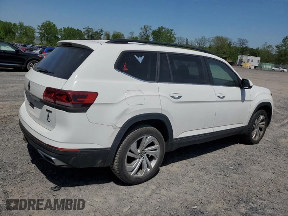 2021 Volkswagen Atlas SE с VIN 1V2KR2CA4MC507615, выставлен на аукционе Copart как лот 54476505 с пробегом 90 192 миль миль и На запчасти • Non repairable. История ставок и продаж доступна на DreamBid. Изображение 3.