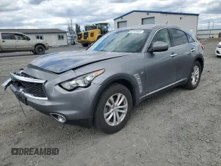 2017 Infiniti QX70 с VIN JN8CS1MW2HM415180, выставлен на аукционе Copart как лот 62161645 с пробегом 54 783 миль миль и Списание • Salvage title. История ставок и продаж доступна на DreamBid. Изображение 1.