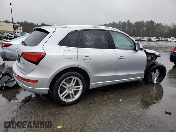 2014 Audi Q5 Premium Plus with VIN WA1CMAFP4EA078661, listed as a Copart auction lot 49681305 with 77,092 mi miles and Salvage title. Bid and sale history available at DreamBid. Image 3.