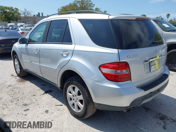 2007 Mercedes-Benz M 350 with VIN 4JGBB86E37A232998, listed as a IAAI auction lot 41750068 with 150,124 mi miles and . Bid and sale history available at DreamBid. Image 3.