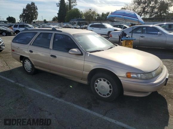 1993 Mercury Sable z VIN 1MELM5849PA655685, wystawiony jako Copart lot #85732984 z przebiegiem 98 081 mil mil oraz Tytuł czysty. Historia ofert i sprzedaży dostępna na DreamBid. Obrazek 4.