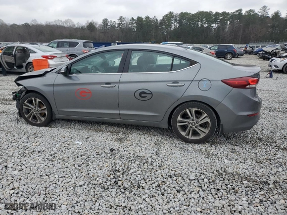2017 Hyundai Elantra SE with VIN KMHD84LF8HU354169, listed as a Copart auction lot 45792145 with 52,002 mi miles and Salvage Title. Bid and sale history available at carsss.com. Image 2.