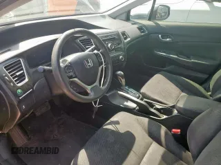 2013 Honda Civic LX z VIN 2HGFB2F50DH502593, wystawiony jako Copart lot #58256345 z przebiegiem 178 975 mil mil oraz Szkoda całkowita • Salvage title. Historia ofert i sprzedaży dostępna na DreamBid. Obrazek 7.