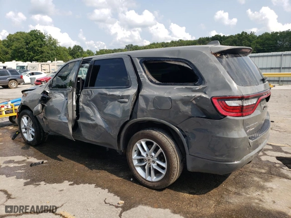 2022 Dodge Durango GT with VIN 1C4RDJDG7NC107304, listed as a Copart auction lot 63988544 with 56,471 mi miles and Salvage Title. Bid and sale history available at carsss.com. Image 2.