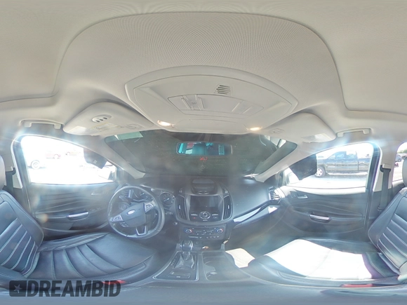 2018 Ford Escape Titanium with VIN 1FMCU9J91JUB44813, listed as a Copart auction lot 59920265 with 63,008 mi miles and Salvage title. Bid and sale history available at DreamBid. Image 15.