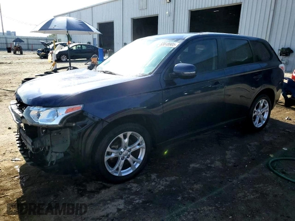 2014 Mitsubishi Outlander SE z VIN JA4AD3A3XEZ011233, wystawiony jako Copart lot #53848985 z przebiegiem 153 539 mil mil oraz Szkoda całkowita • Salvage title. Historia ofert i sprzedaży dostępna na DreamBid. Obrazek 1.