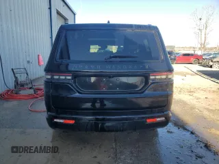 2024 Jeep Grand Wagoneer Series II Obsidian z VIN 1C4SJVFP6RS111595, wystawiony jako Copart lot #48257345 z przebiegiem 16 038 mil mil oraz Czysty tytuł • Clean title. Historia ofert i sprzedaży dostępna na DreamBid. Obrazek 6.