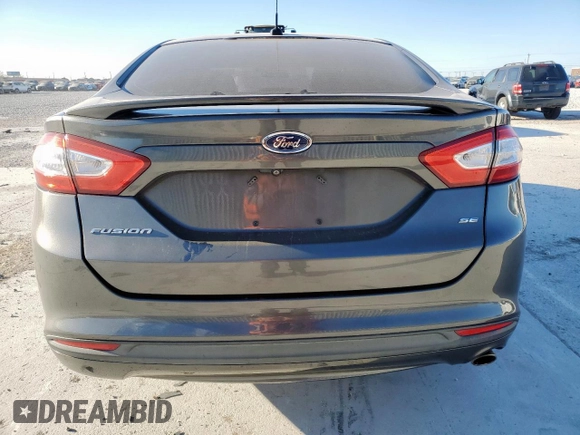 2015 Ford Fusion SE with VIN 1FA6P0H77F5105062, listed as a Copart auction lot 50411665 with 127,470 mi miles and Salvage Title. Bid and sale history available at DreamBid. Image 6.