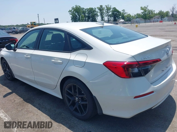 2024 Honda Civic Sport with VIN 2HGFE2F55RH563713, listed as a IAAI auction lot 42418239 with 9,687 mi miles and . Bid and sale history available at DreamBid. Image 3.